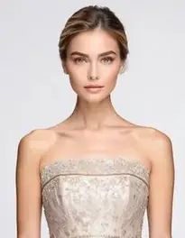 Womens Luxury Dress face swap