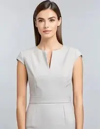 Womens Outfit Job Interview Dress face swap