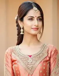 Womens Punjabi Attire Dress face swap