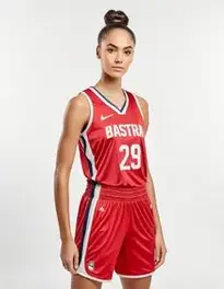Womens Basketball Outfit Dress face swap