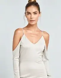 Womens Cold Shoulder Dress face swap