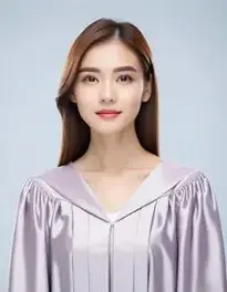 Womens Graduation Attire Dress face swap