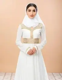 Womens Modern Arabic Dress face swap