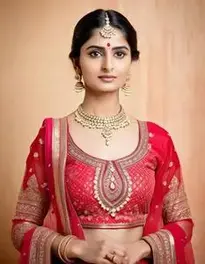 Womens Rajasthani Dress face swap
