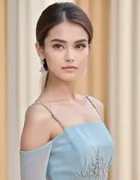 Womens Aesthetic Formal Outfit Dress face swap