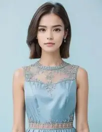 Womens Aesthetic Outfit Dress face swap