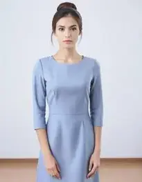 Womens Casual Job Interview Attire Dress face swap