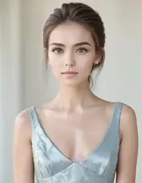 Womens Chic Dress face swap