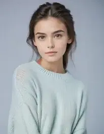 Womens Cotton Sweaters Dress face swap