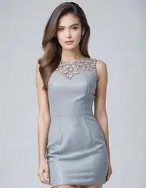 Womens Chic Attire Dress face swap