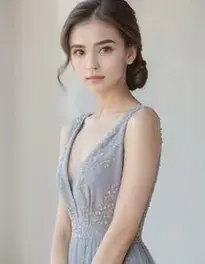 Womens Dress Young face swap