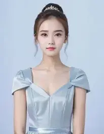 Womens Formal Attire Graduation Dress face swap