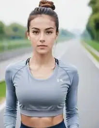 Womens Jogging Clothes face swap