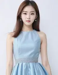 Womens Korean Fashion Style Dress face swap