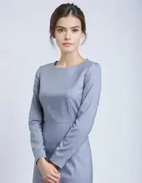 Womens Modern Business Casual Dress face swap