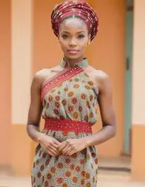 Womens Nice African Dress face swap