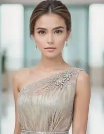Womens Luxury Dress face swap