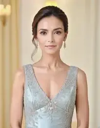 Womens Mature Dress Wedding Guest face swap