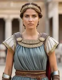 Ancient Roman Woman face swap