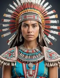 Aztec Costume Female face swap
