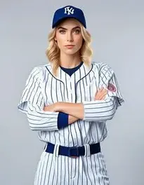 Baseball Fancy Dress Female face swap