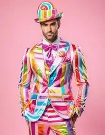 Candy Land Costume For Men face swap
