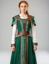 Celtic Outfit Female face swap