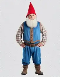 Adult Male Gnome face swap