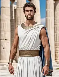Ancient Greek Costume Men face swap
