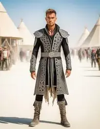 Burning Man Cosplay face swap