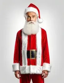 Cheap Santa face swap