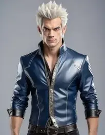 Cosplay Garou face swap