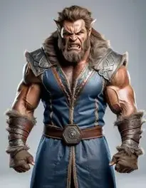 Beast Costume Mens face swap