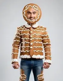 Gingerbread Cookie face swap