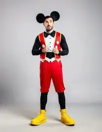 Diy Mickey Mouse Costume For Guys face swap