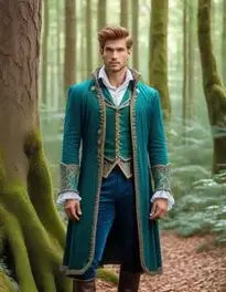 Enchanted Forest Costume Men face swap