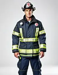 Fireman Fancy Dress Mens face swap